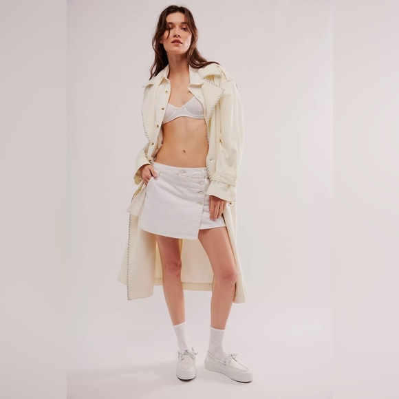 Free People Dresses & Skirts - COPY - Free people Wynne Denim Skirt